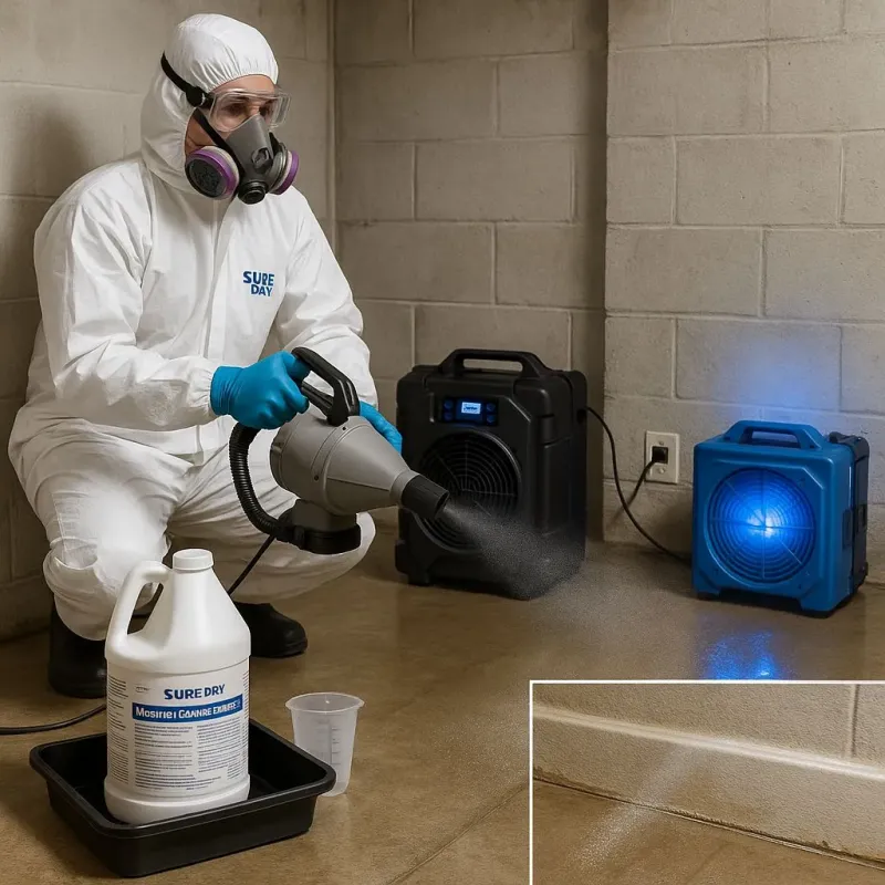 Sanitization and Odor Removal process in Christiansburg, VA
